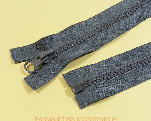 zamek 65 cm szary rozdzielczy kostka rozm.5