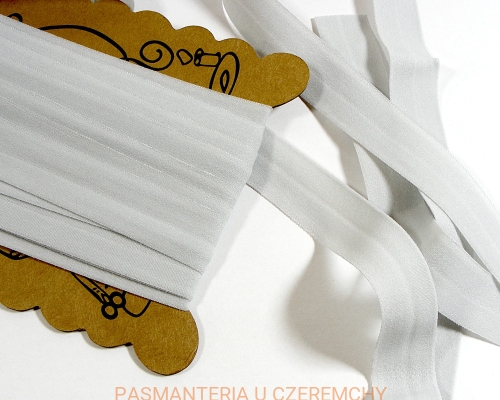 guma łamana 21 mm matowa jasnoszara