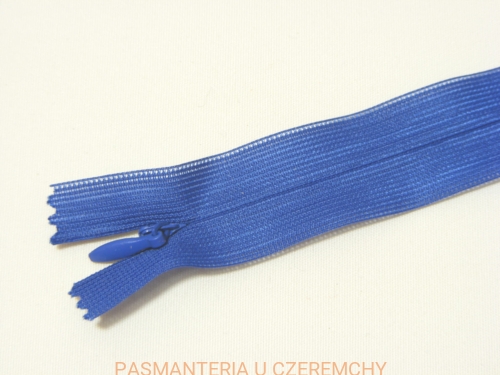 zamek kryty 45 cm chabrowy