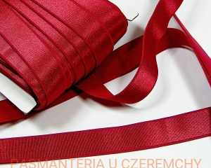 guma ramiączkowa 20 mm ciemnoczerwona /czerwona/