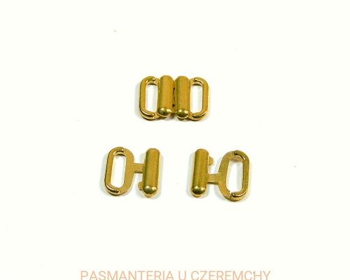 zapięcie metalowe 10 mm - kolor złoty