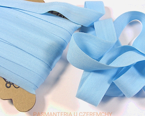 guma łamana 21 mm niebieska matowa