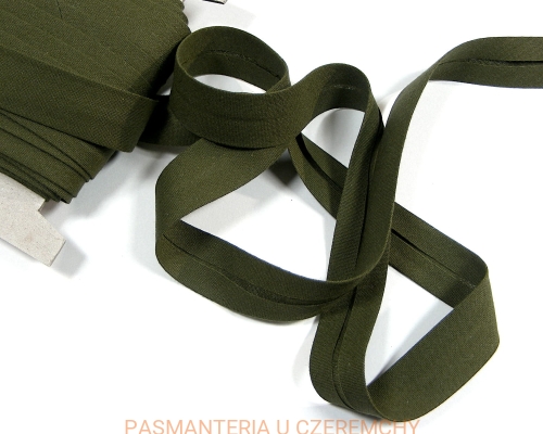 lamówka 18 mm ciemnozielona