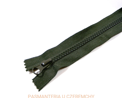 zamek 18 cm khaki nierozdzielczy kostka rozm. 5