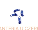 suwak zamkowy 3 mm chabrowy /kobaltowy, granatowy/