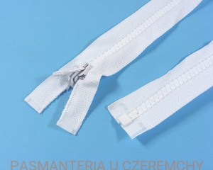 zamek 65 cm biały rozdzielczy dwustronny kostka rozm. 5