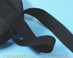guma dziana 25 mm czarna