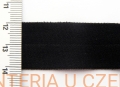 Guma łamana 21 mm matowa /lamówka elastyczna, lamówka gumowa/ czarna