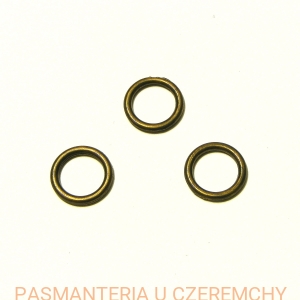 kółko metalowe 15/11 mm  - mosiądz oksydowany
