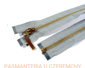 zamek 75 cm szary rozdzielczy metalowy VT10, mosiądz