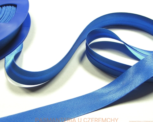 lamówka atłasowa 15 mm ciemnoniebieska