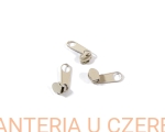 suwak zamkowy 3 mm jasnobeżowy /beżowy, ecru/ 