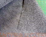 wkład nietkany z klejem szary - włóknina groszkowana 80 g/m2 /flizelina, sztywnik/  