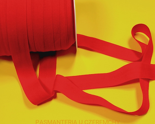 guma łamana 20 mm matowa czerwona SE