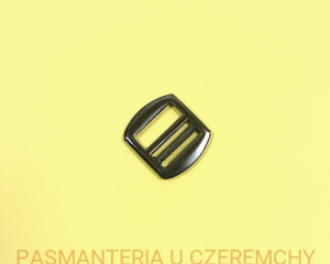 regulator metalowy do kamizelek  - grafitowy /do kamizelki, czarny nikiel/