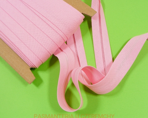 lamówka 18 mm różowa