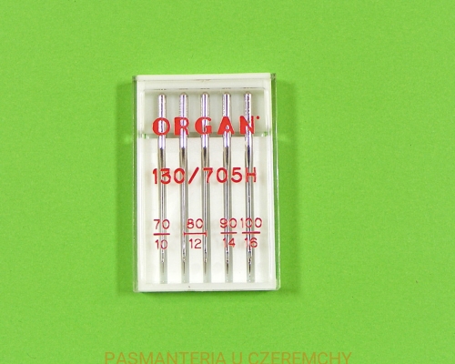 igły Organ uniwersalne - zestaw 5 szt.