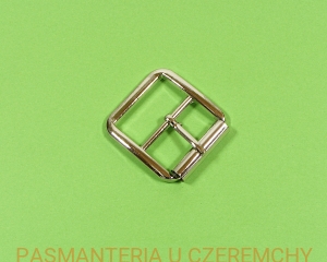 klamra 25 mm metalowa do pasków - kolor srebrny /sprzączka, klamerka/  