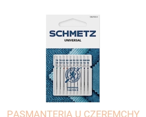 igły Schmetz uniwersalne - zestaw 10 szt. (130/705 H XKS)