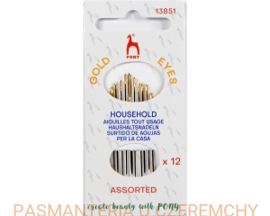 zestaw igieł PONY do szycia ręcznego - mix 13851 /igły/