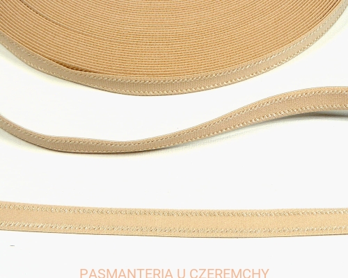 guma ramiączkowa 12 mm beżowa