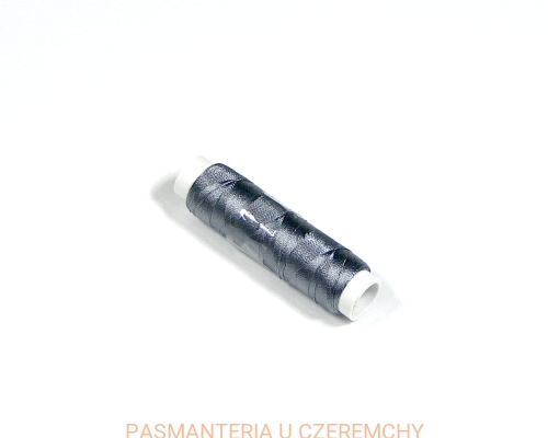 nici do szycia jedwabiu ciemnoszare poliestrowe 100 mb
