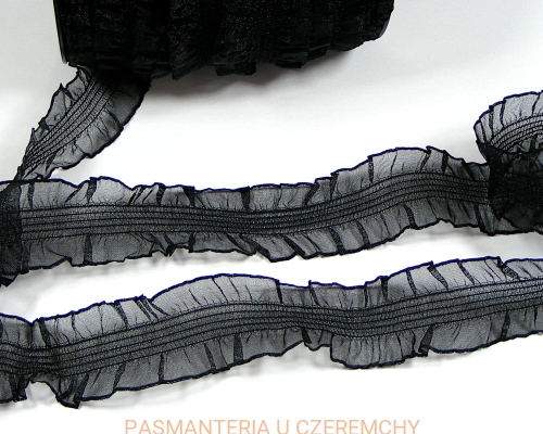 gumokoronka 30 mm czarna