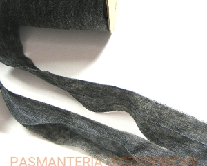 taśma flizelinowa zszywana 3 cm szara