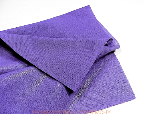 łatka fioletowa do przyprasowywania płócienna, 43x20 cm