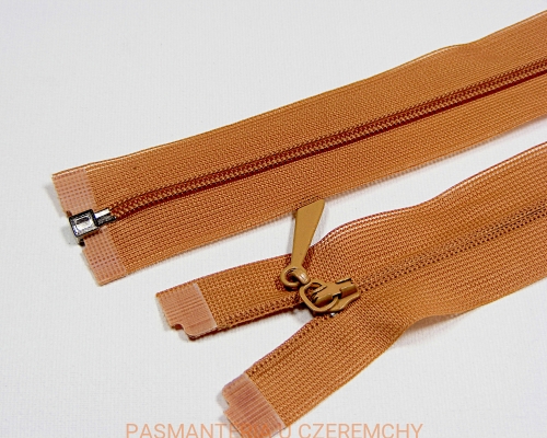 zamek 35 cm rudy rozdzielczy kryty