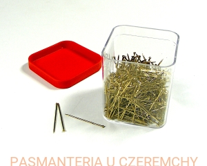 szpilki nierdzewne mosiężne 