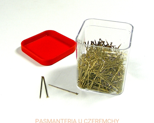 szpilki nierdzewne mosiężne