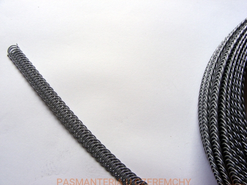 taśma fiszbinowa metalowa spiralna mm 7 szer.