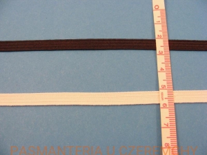 guma pleciona 7 mm czarna