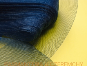 taśma krynolinowa 80 mm granatowa /krynolina/ 