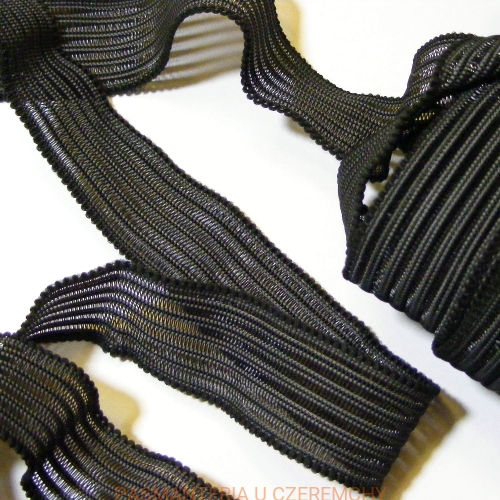  guma żyłkowa 25 mm czarna