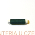 gumonici cienkie, 50 mb /nici gumowe/ ciemnozielone /butelkowa zieleń, zielone/ 