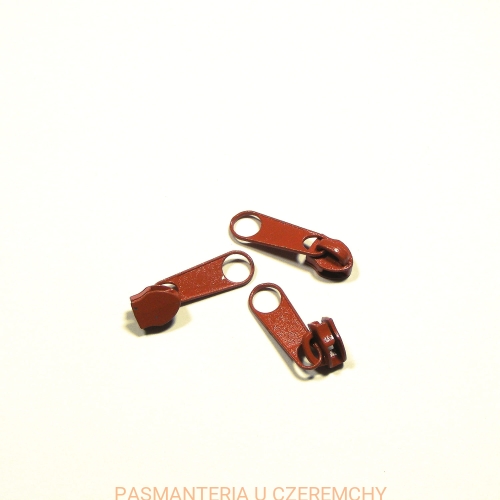  suwak zamkowy 5 mm rudy