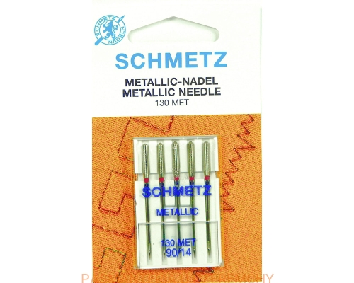igła SCHMETZ do nici metalicznych rozm.90 (130 MET VDS)