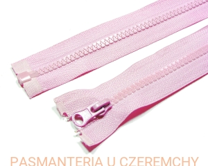 zamek 50 cm różowofioletowy rozdzielczy kostka rozm.5 /fioletowy, lila/