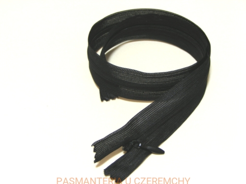  zamek kryty 45 cm czarny