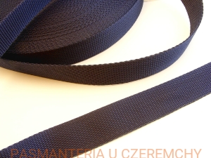 taśma nośna 30 mm granatowa