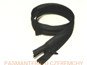 zamek 50 cm czarny nierozdzielczy kryty 