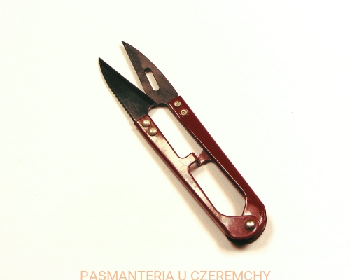 obcinacze do nitek bordowobrązowe