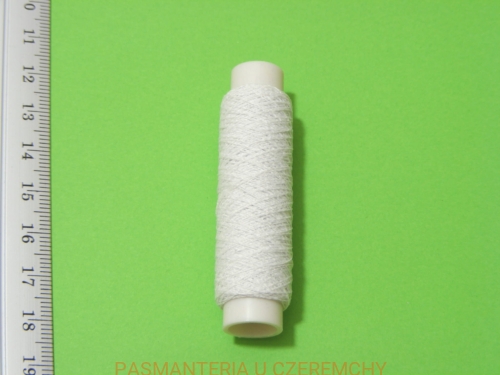 gumonici cienkie, 50 mb /nici gumowe/ białe