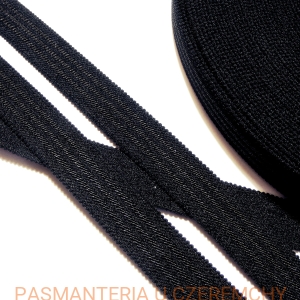 guma ramiączkowa 18 mm czarna