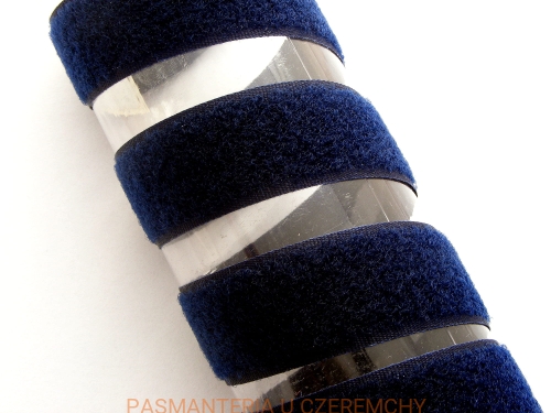  taśma rzepowa /rzep/ 25 mm ciemnogranatowa