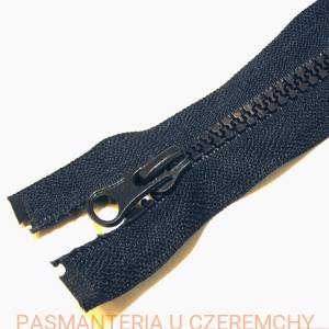 zamek 75 cm granatowy rozdzielczy kostka rozm.5