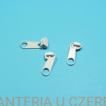 suwak zamkowy 5 mm biały /off-white/