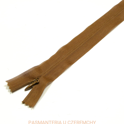 zamek 20 cm jasnobrązowy kryty /brązowy/ 